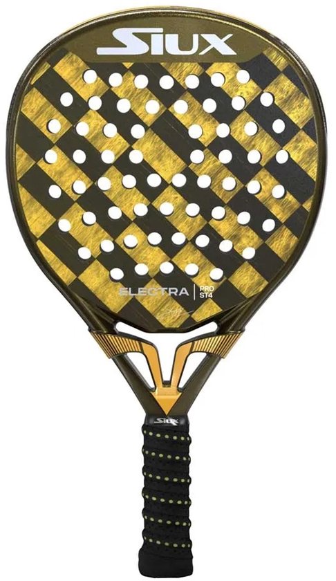 Siux Electra Stupa Pro St 4 Padelracket Goud 355-375 gr