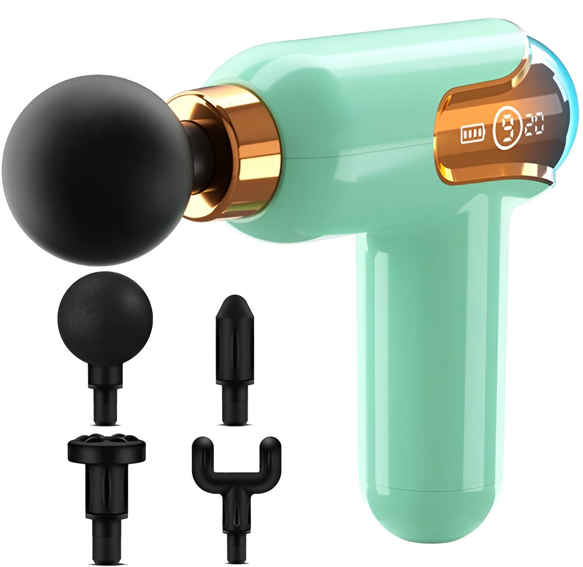 Afbeelding 2 van RelaxPro - Mini-massagepistool - Krachtig - Draagbaar - Stimulator voor spierontspanning