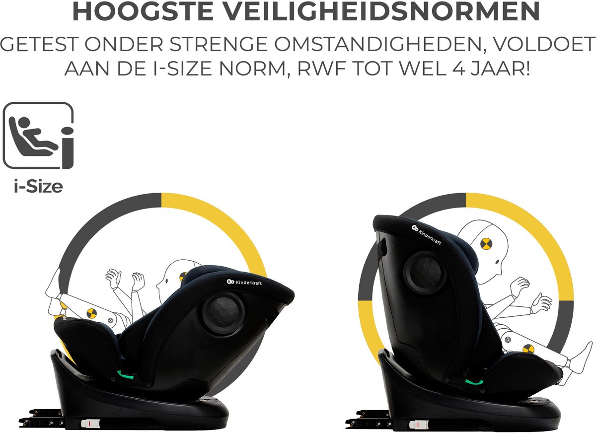 4kraft sp. z o.o. Kinderkraft I-GROW I-SIZE Autostoel thumbnail 6