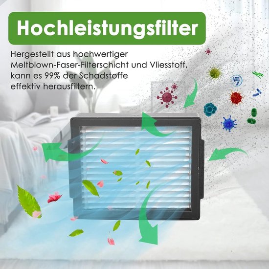Lot de 10 sacs d'aspirateur pour iRobot Roomba i7 i7+ i3 i3+ i4 i4+ i6 i6+ j7 j7+ i8 i8+S9 S9+ E5 E6 E7 Clean Base