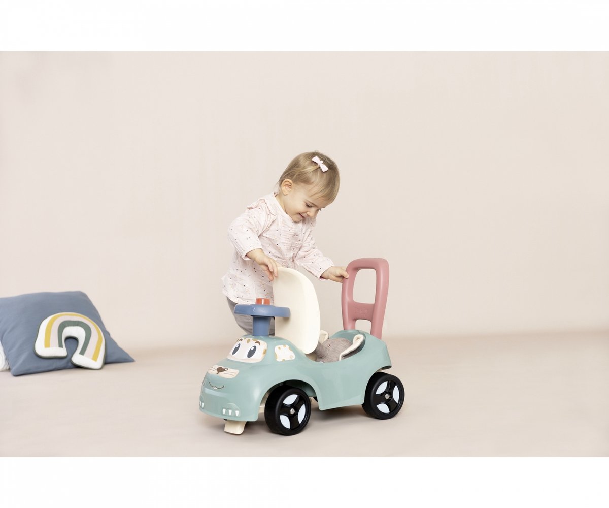 Smoby - Loopauto - Little Smoby auto Ride-On - Opbergruimte - Vanaf 10 maanden — afbeelding 9