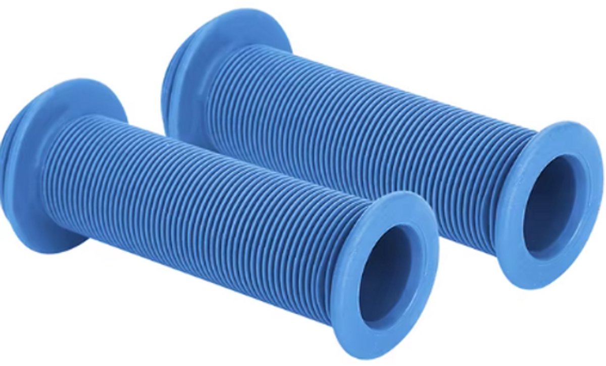 Rieba® Handvatten Kinderfiets 105mm - Fiets - Step - Binnen diameter 22mm - Kinderen - Rubber - Antislip - Blauw