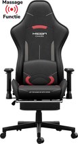 Gamestoel - Gaming Stoel - Gaming Chair - Game Stoel - HICON® Splendore - Stof - Zwart