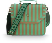 Pip Studio Sac à épaule bandoulière Sac à main Frances Cross Body Bag Stripe Green Multicolore
