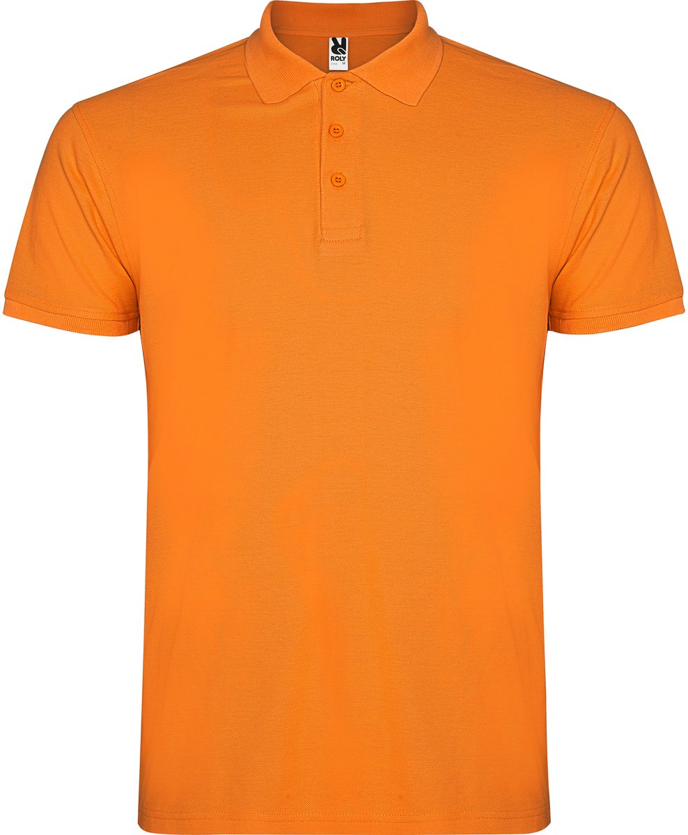 Roly - Star Polo - Orange 31 maat XXL