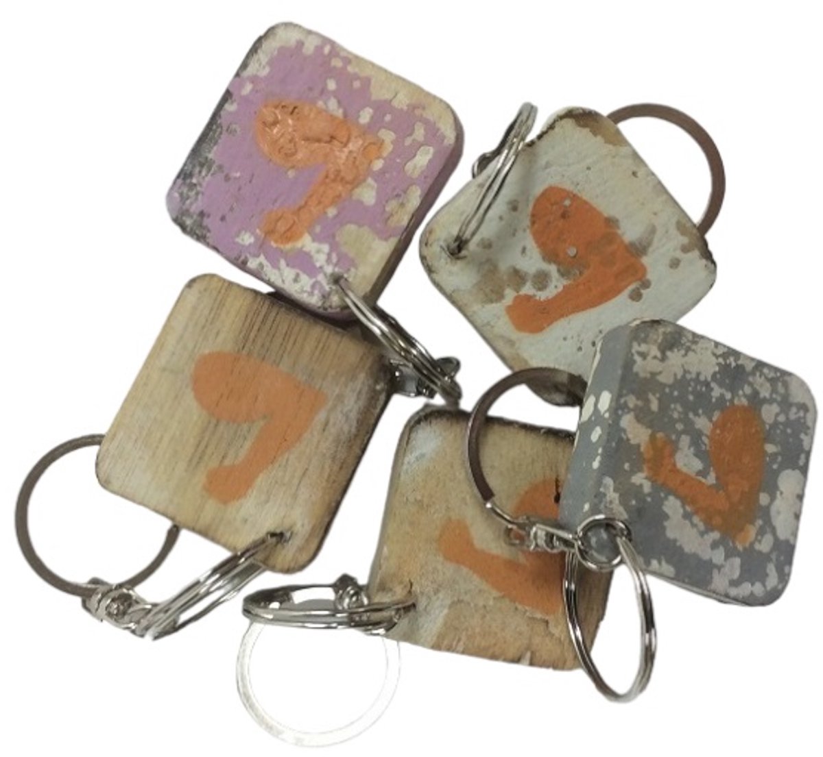 Sleutelhanger symbool Spierbal