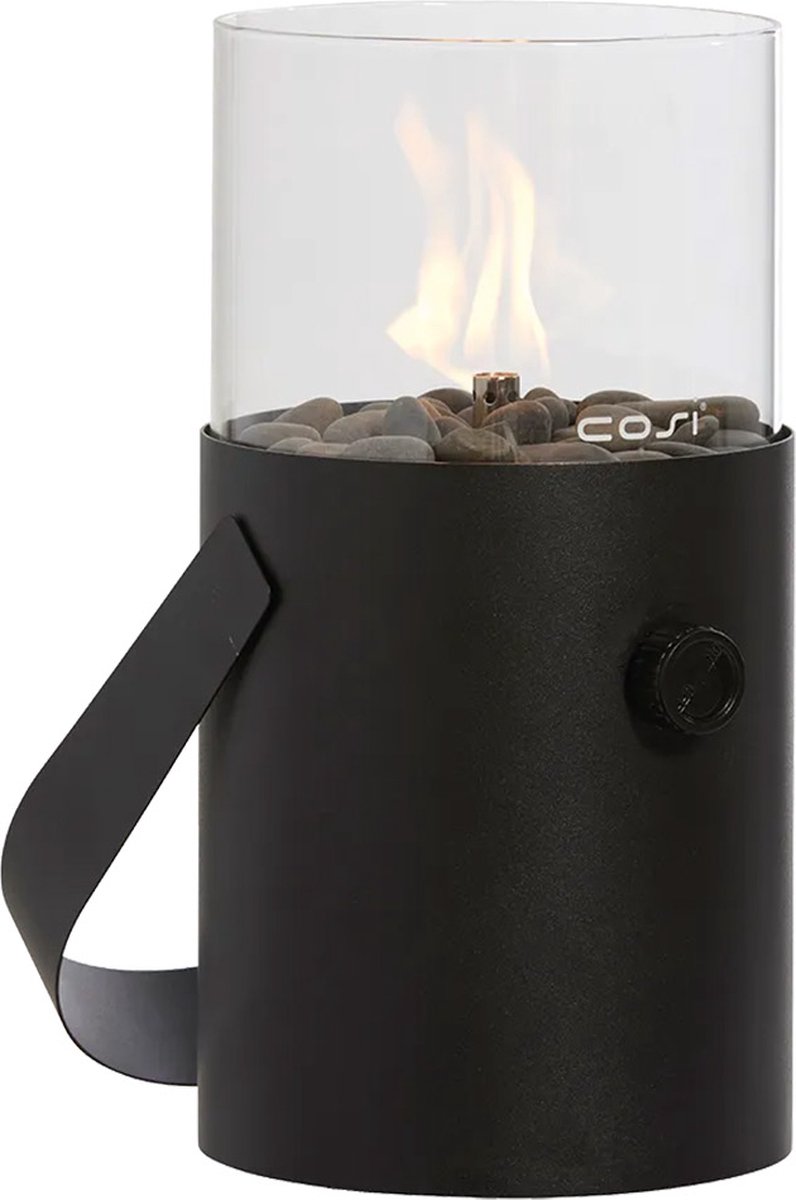 Cosi Fires - Cosiscoop Gaslantaarn Original zwart - Kerstpakketten nodig? - Metaal - Zwart