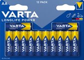 Pack de 12 piles AA VARTA Longlife Power