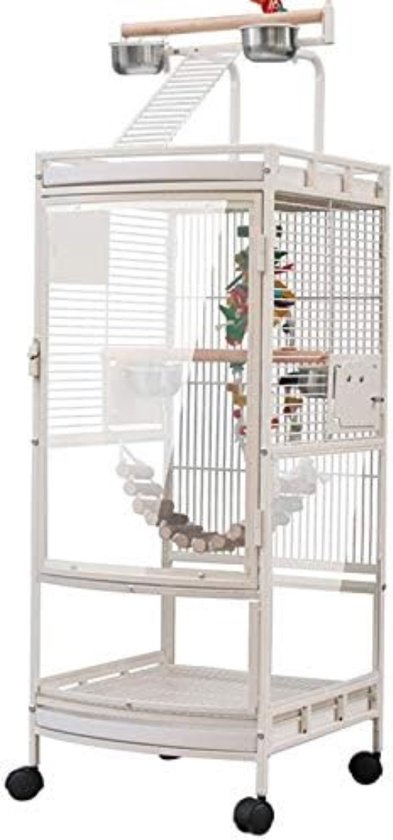 Strong vogelkooi Villa Anna Sivertone Grey - Vogelkooien - R Strong vogelkooi Villa Anna Sivertone Grey - Vogelkooien - R