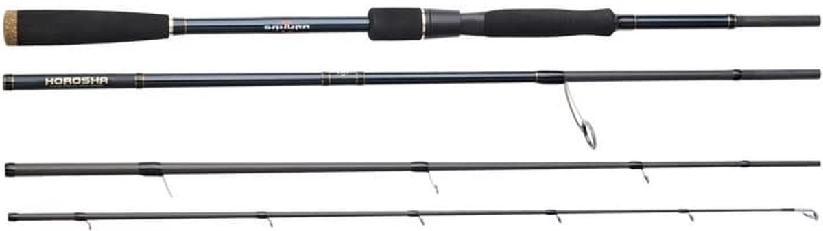 Sakura Reishengel Horosha Spinning (4 delen) - Maat : Medium Light 2.13m - 3.5-10.5g