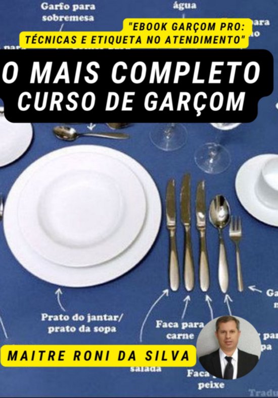 O Mais Completo Curso De Garçom - cover