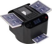 2-in-1 Automatische Kaartenschudder en Kaartverdeler wit - Kaartmachine