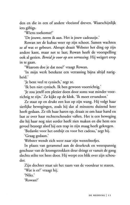 Bladzijde uit een boek met tekst.