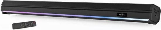 Lichte soundbar - INOVALLEY - BS11 - 60 W - LED - Bluetooth V5.0 - HDMI - USB 2.0 - Micro SD - FM - 2400 mAh batterij