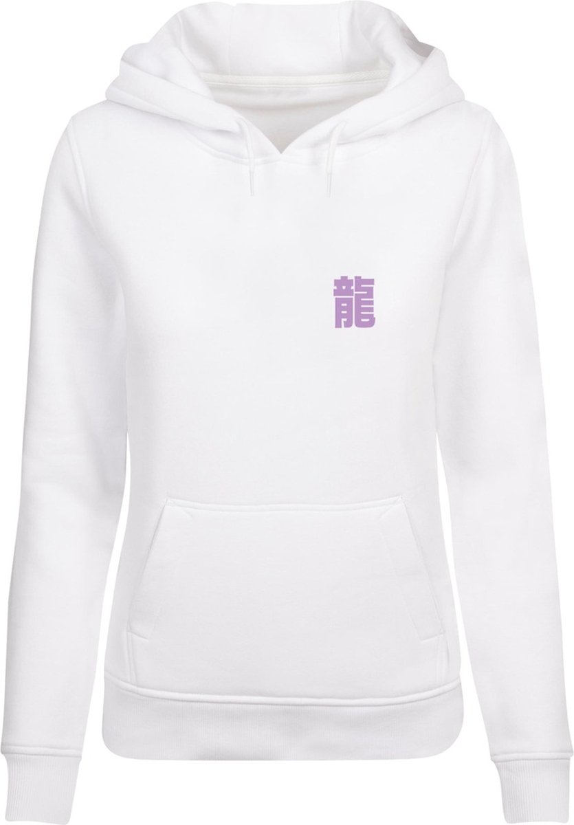 Mister Tee Glory Dragon V2 Hoodie/trui XL Wit