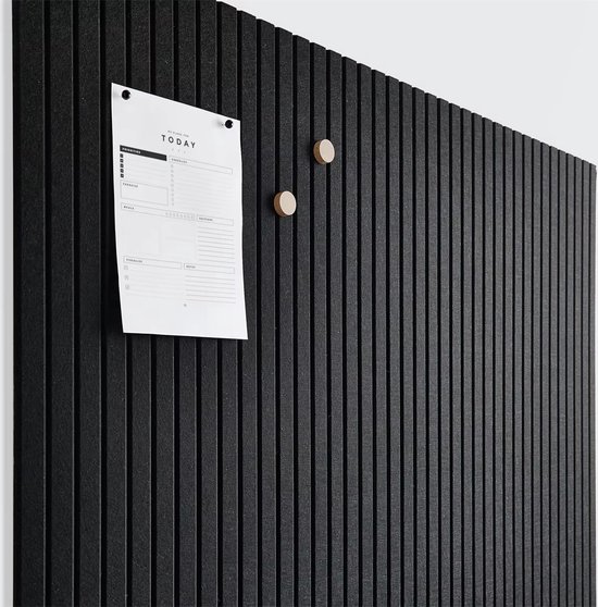 SOMEDA® Prikbord vilt set van 6 - 30 x 30 cm | 1,2 cm dik & hoge dichtheid | geluidsabsorberend en zonder resten | incl. kleefpads | viltplaat voor kantoor, thuiskantoor, kinderkamer, keuken