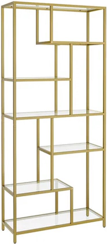 HOCSOK Moderne boekenkast, met 5 niveaus, met goudkleurig metalen... HOCSOK Moderne boekenkast, met 5 niveaus, met goudkleurig metalen... Afbeeldingen HOCSOK Boekenkast met 5 niveaus, boekenplanken met 2 laden,... : Boekenrek Goud HOCSOK Moderne boekenkast, met 5 niveaus, met goudkleurig metalen... HOCSOK Moderne boekenkast, met 5 niveaus, met goudkleurig metalen... Afbeeldingen HOCSOK Boekenkast met 5 niveaus, boekenplanken met 2 laden,... : Boekenrek Goud