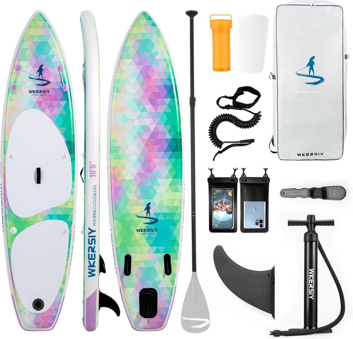 Nivard Sup Board - Opblaasbaar - Supboard - Sup Boards - Paddle - Kayak - Inclusief Accessoires