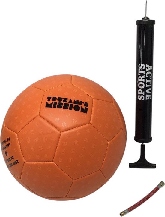 Fc-straat - Touzani bal - oranje maat:5