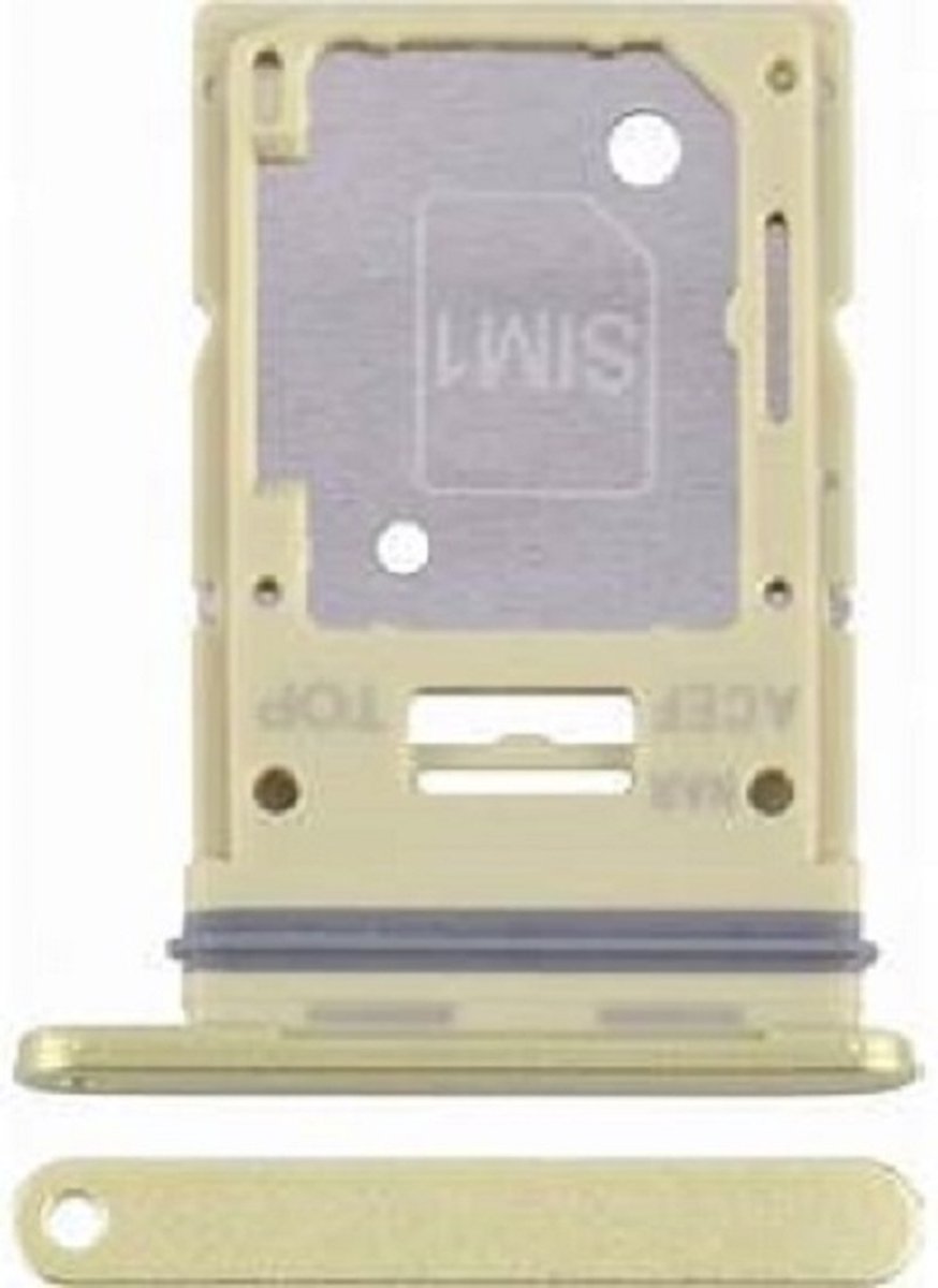 Voor Samsung A35 5G A136 Simkaart houder Geel