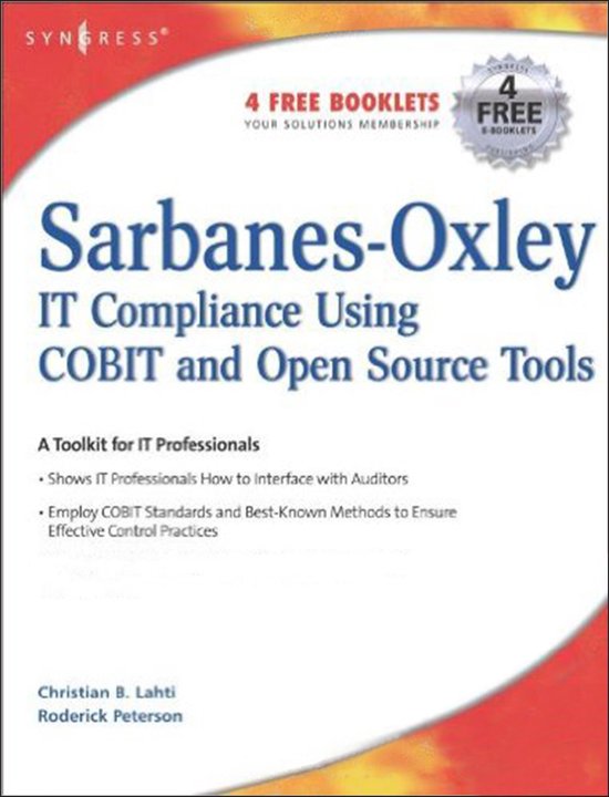 Sarbanes-Oxley Compliance Using COBIT and Open Source Tools - cover