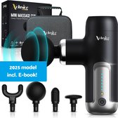 Bol.com Xclusive-lifestyle® Mini Massage Gun - Professioneel - 4 Massagekoppen - Uiterst Stil (35db) - Zeer Krachtig 3000rpm - S... aanbieding