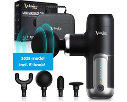 Xclusive-lifestyle® Massage Gun – Krachtig en Uiterst Stil Massage Pistool voor Spierherstel, Pijnverlichting en Ontspanning - 6 Intensiteitsstanden - 4 Massagekoppen – Draagbaar en Compact - Oplaadbaar