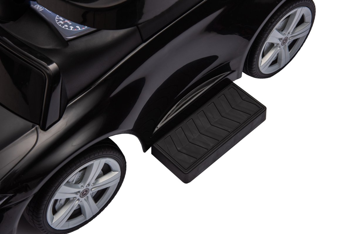 Eco Toys Wit Mercedes Benz Loopauto met Duwstang — afbeelding 8