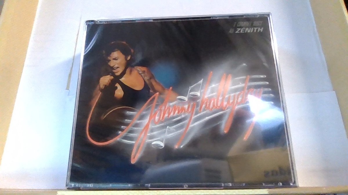 JOHNNY HALLYDAY 2 CDS AU ZENITH