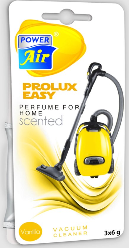 Power Air - Geurzakjes - Vanilla - Voordeelverpakking - 3 zakjes van 6g - Stofzuigerverfrisser - geur zakjes voor in de stofzuiger