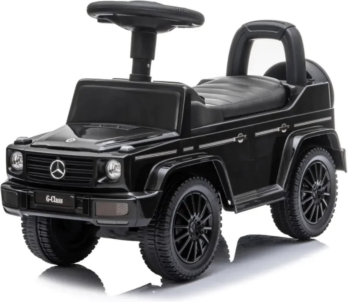 Mercedes G350 Loopauto - 1-3 Jaar - 24cm Zit hoogte - Opbergruimte - Extra Funcites - Zwart