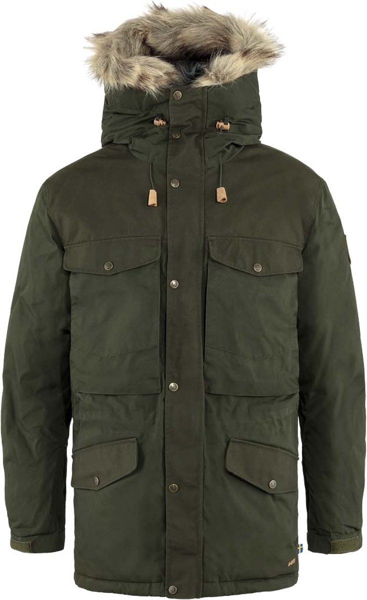 Fjällräven Singi Down Jacket - Parka - Heren Deep Forest XL