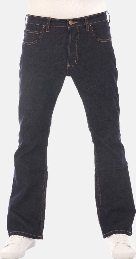 Lee Pantalons Jeans pour Hommes Denver Bootcut Fit Blauw 32W / 30L Pantalon Jeans en Denim Adultes