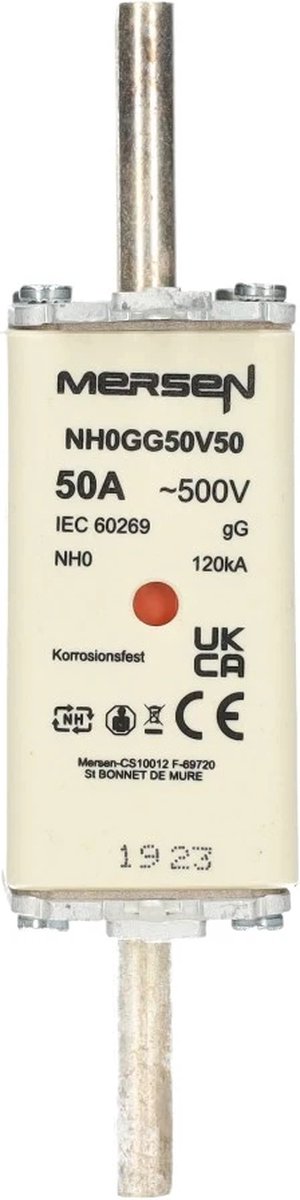 mespatroon 50A NH0 per 3 stuks
