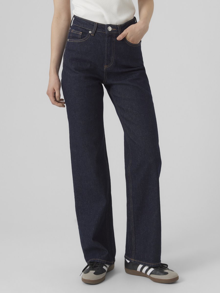 VERO MODA - VMTESSA HR WIDE JEANS RA369 GA NOOS - Dames - Jeans