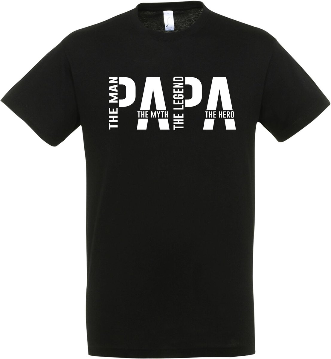 The Man The Myth The Legend The Hero T-shirt - Vader - cadeau - Papa -beste vader ter wereld - jarig - gift - father - Vader cadeau - verjaardag - Maat L