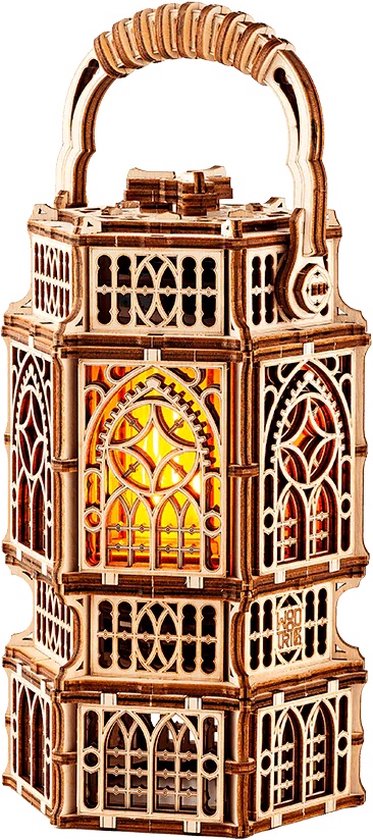 Wood Trick Antique Lantern