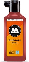 Molotow ONE4ALL™ - 180ml Bordeaux Rode navul Inkt op acrylbasis