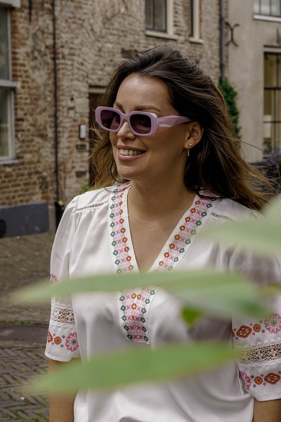 Montuurtjevoorjou - Beyond Pink - Zonnebril - Zonnebril Dames - Festival - Roze van Montuurtjevoorjou — afbeelding 4