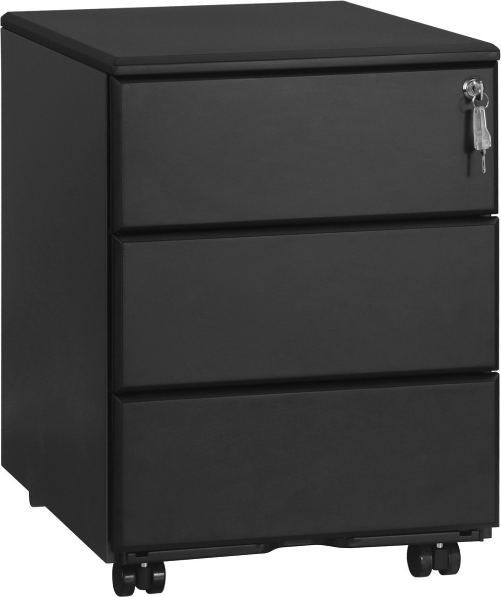 Bolt Edge Archiefkast - Wit - Met slot - Metaal - 39x52.4x54cm