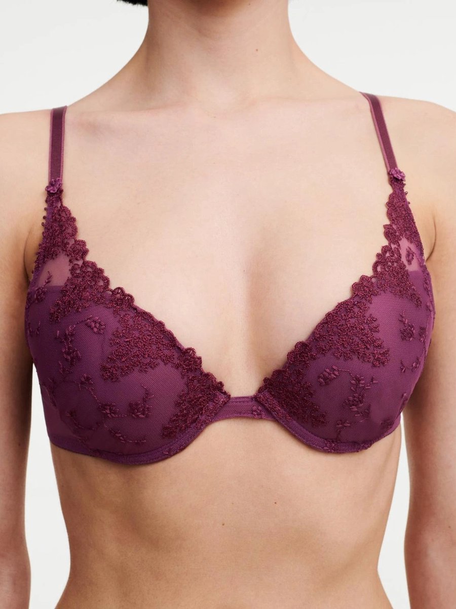 Passionata - White Nights - Voorgevormde beugelbh - Maat 80C - Paars - P40690-01Y
