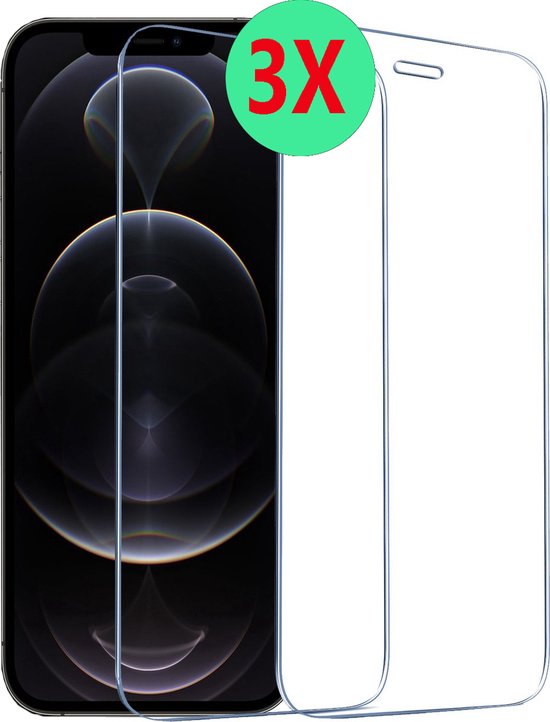 Apple iPhone 6/ iPhone 6s/ iPhone 7/ iPhone 8 Screenprotector Beschermglas Glazen 3 stuks
