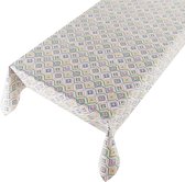 Tafelzeil Multi Kelim -  140 x 450 cm - Multi tafellaken - Tafelkleed plastic - Voor buiten en binnen - Verschillende maten - Geleverd in een koker