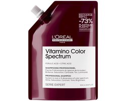L’Oréal Professionnel Vitamino Color Spectrum Shampoo Navulling – Kleurbeschermend voor gekleurd haar – Voor een schitterende glans – 500 ml