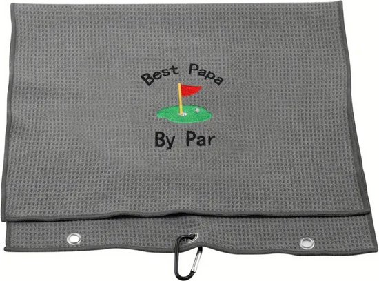 Bovista Golf Handdoek - Golfhanddoek - Golf Accessoires - Towel - Comfortabel - Gijs — afbeelding 3