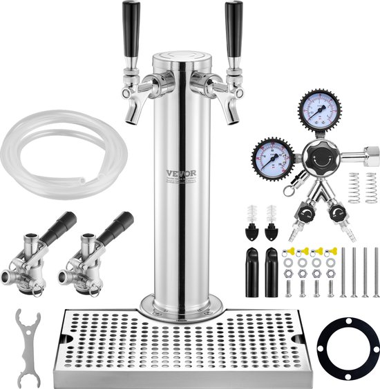 Kegerator Tower Kit, bierconversiekit met één tap, biertapsysteem