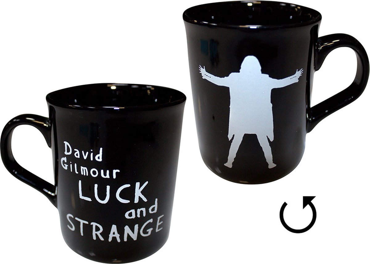 David Gilmour - Luck & Strange Mok/beker - Zwart