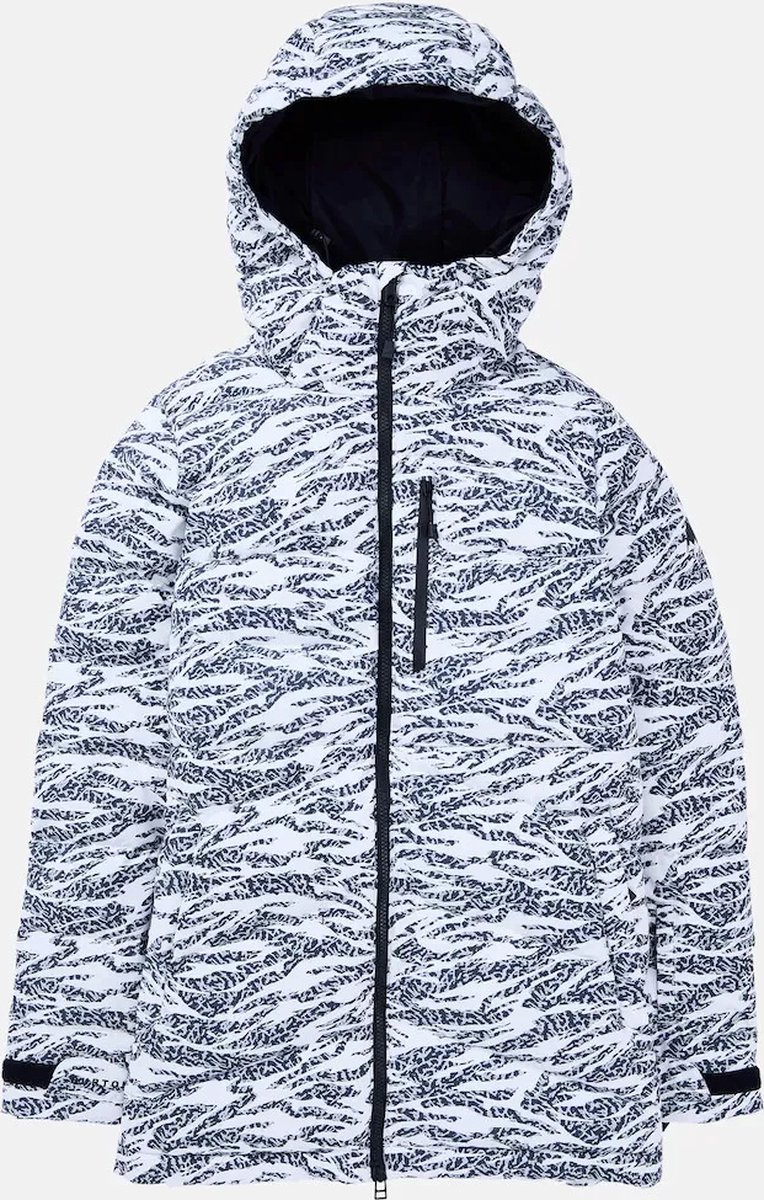 BURTON W Loyil Down Jck zebra camo Grijs