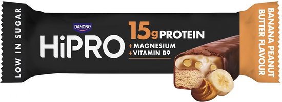 DANONE HiPRO Bars Proteïnereep - Banaan & Choco - Voordeelverpakking 2 ...
