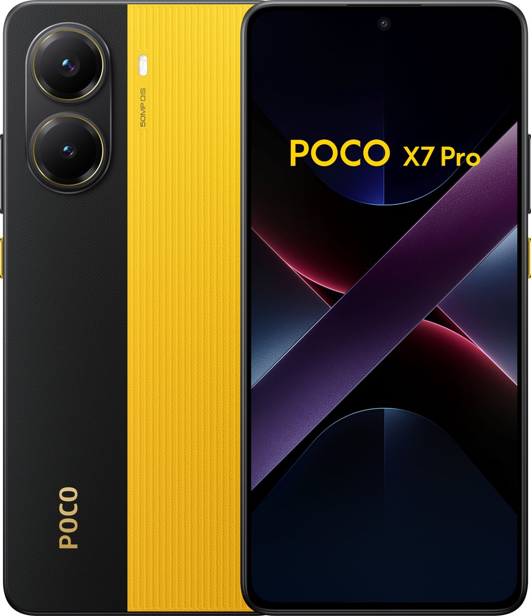 POCO X7 Pro ブラック 12GB/256GB Poco X7 Pro, 12GB ram, 256GB opslag Zwart: beste prijs